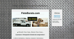 Desktop Screenshot of fletebarato.com